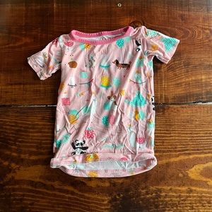 Little Sleepies 2-Piece - Pink Party Animals